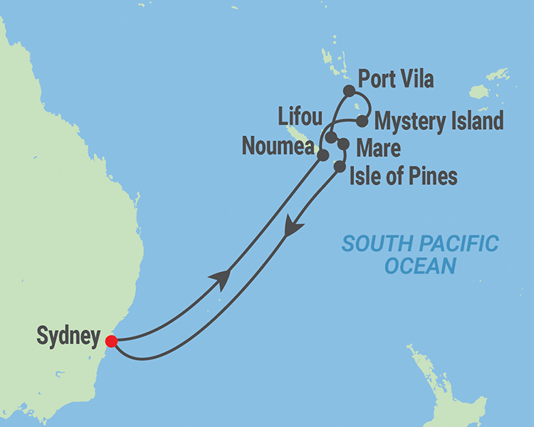 South Pacific Islands Cruise